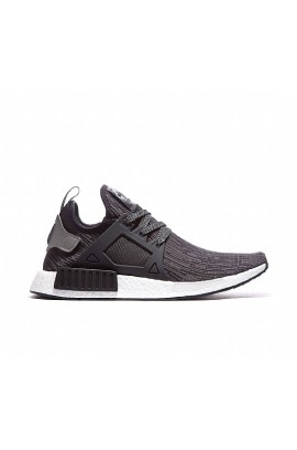 Adidas NMD XR1 Primeknit Trainer - Black / Metallic Silver